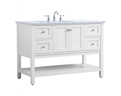 Elegant Bathroom Vanity - White (VF27048WH)