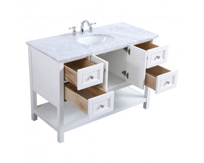 Elegant Bathroom Vanity - White (VF27048WH)