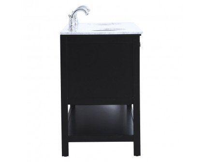 Elegant Bathroom Vanity - Black, L 60" (VF27060BK)