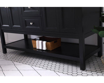 Elegant Bathroom Vanity - Black, L 60" (VF27060BK)