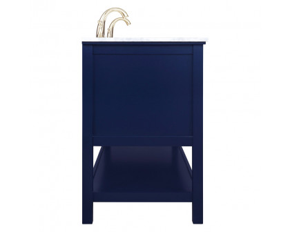 Elegant Bathroom Vanity - Blue, L 60" (VF27060DBL)