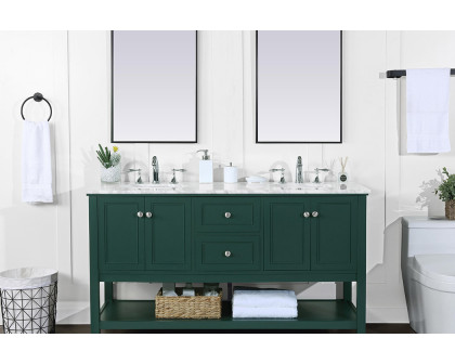 Elegant Bathroom Vanity - Green, L 60" (VF27060DGN)