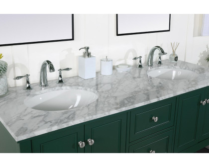 Elegant Bathroom Vanity - Green, L 60" (VF27060DGN)