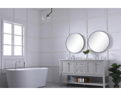 Elegant Bathroom Vanity - Gray, L 60" (VF27060GR)