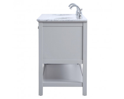 Elegant Bathroom Vanity - Gray, L 60" (VF27060GR)