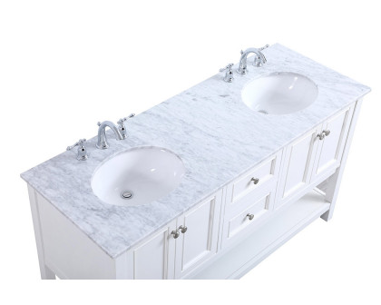 Elegant Bathroom Vanity - White, L 60" (VF27060WH)