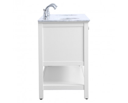 Elegant Bathroom Vanity - White, L 60" (VF27060WH)