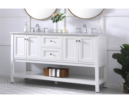 Elegant Bathroom Vanity - White, L 60" (VF27060WH)