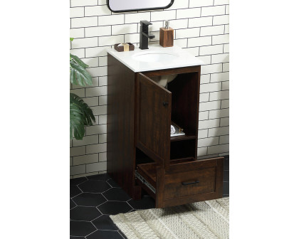 Elegant Bathroom Vanity - Espresso (VF2818EX)