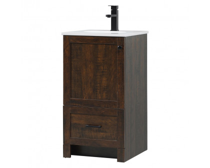 Elegant Bathroom Vanity - Espresso (VF2818EX)