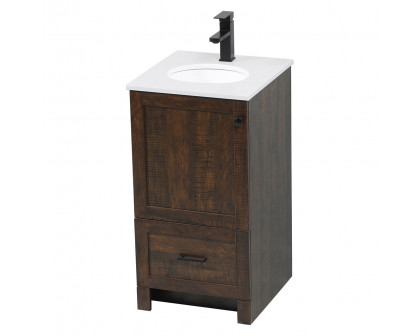 Elegant Bathroom Vanity - Espresso (VF2818EX)