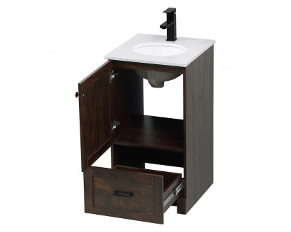 Elegant Bathroom Vanity - Espresso (VF2818EX)