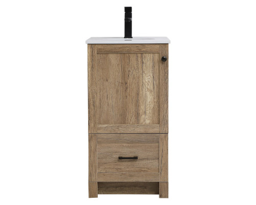 Elegant Bathroom Vanity - Natural Oak (VF2818NT)