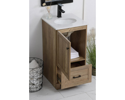 Elegant Bathroom Vanity - Natural Oak (VF2818NT)