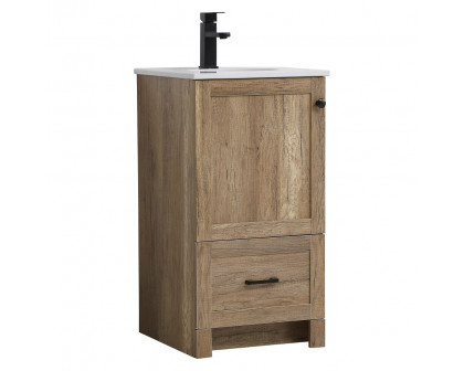 Elegant Bathroom Vanity - Natural Oak (VF2818NT)