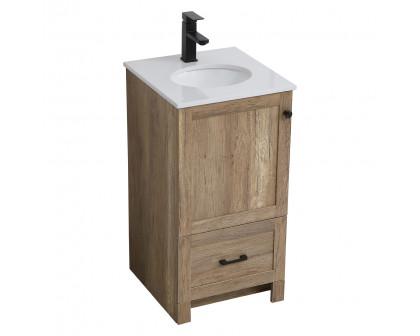 Elegant Bathroom Vanity - Natural Oak (VF2818NT)