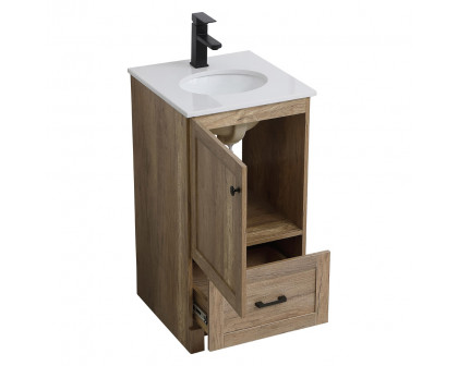 Elegant Bathroom Vanity - Natural Oak (VF2818NT)