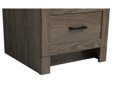 Elegant Bathroom Vanity - Weathered oak (VF2818WO)