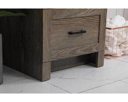 Elegant Bathroom Vanity - Weathered oak (VF2818WO)