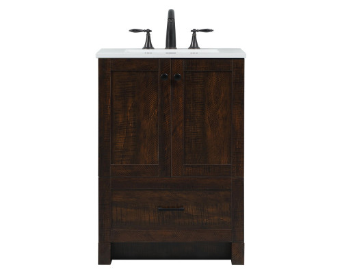 Elegant Bathroom Vanity - Espresso (VF2824EX)