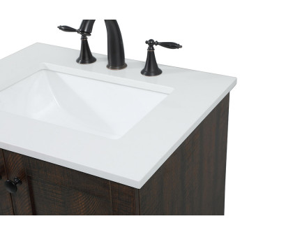 Elegant Bathroom Vanity - Espresso (VF2824EX)