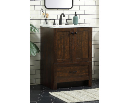 Elegant Bathroom Vanity - Espresso (VF2824EX)