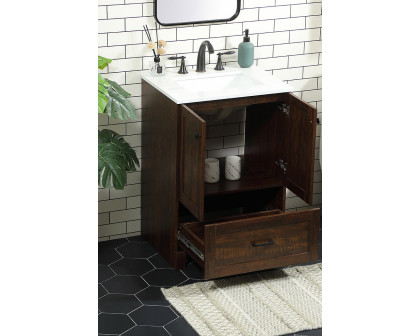 Elegant Bathroom Vanity - Espresso (VF2824EX)