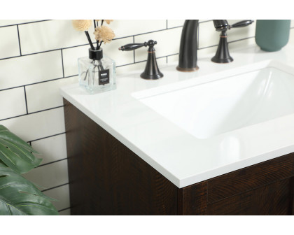 Elegant Bathroom Vanity - Espresso (VF2824EX)