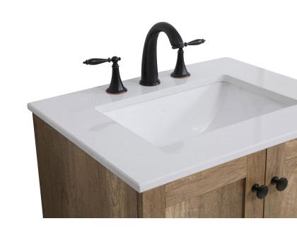 Elegant Bathroom Vanity - Natural Oak (VF2824NT)