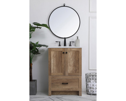 Elegant Bathroom Vanity - Natural Oak (VF2824NT)