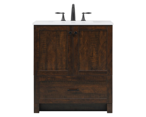 Elegant Bathroom Vanity - Espresso (VF2830EX)