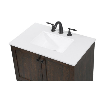 Elegant Bathroom Vanity - Espresso (VF2830EX)