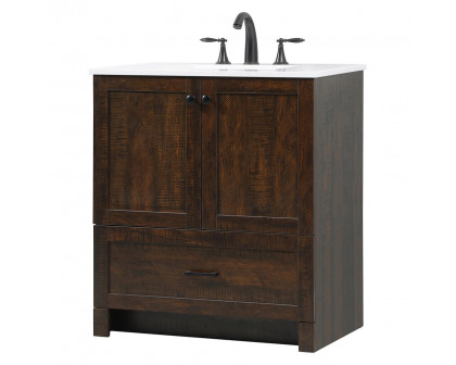 Elegant Bathroom Vanity - Espresso (VF2830EX)