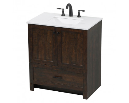 Elegant Bathroom Vanity - Espresso (VF2830EX)