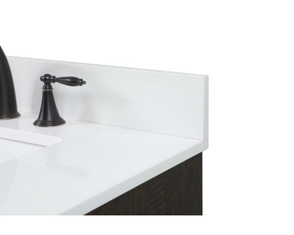 Elegant Bathroom Vanity - Espresso (VF2830EX-BS)