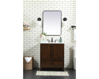 Elegant Bathroom Vanity - Espresso (VF2830EX-BS)