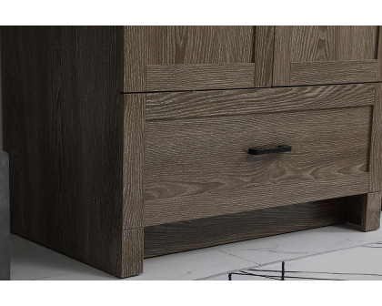 Elegant Bathroom Vanity - Weathered oak (VF2830WO)