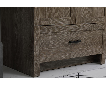 Elegant Bathroom Vanity - Weathered oak (VF2830WO-BS)