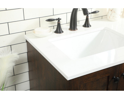 Elegant Bathroom Vanity - Espresso (VF2832EX)