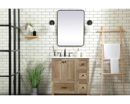 Elegant Bathroom Vanity - Natural Oak (VF2832NT)