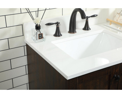 Elegant Bathroom Vanity - Espresso (VF2836EX-BS)