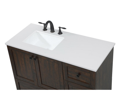 Elegant Bathroom Vanity - Espresso (VF2842EX)