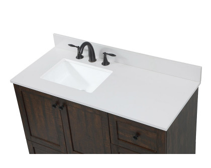 Elegant Bathroom Vanity - Espresso (VF2842EX-BS)