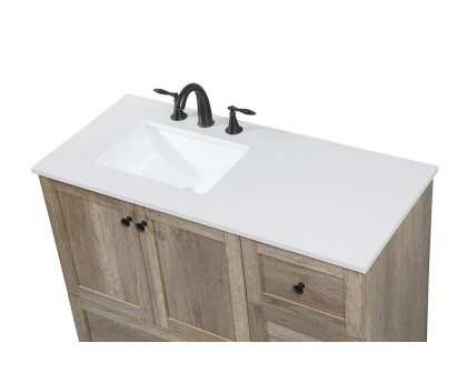 Elegant Bathroom Vanity - Natural Oak (VF2842NT)