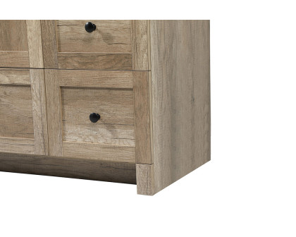 Elegant Bathroom Vanity - Natural Oak (VF2842NT-BS)