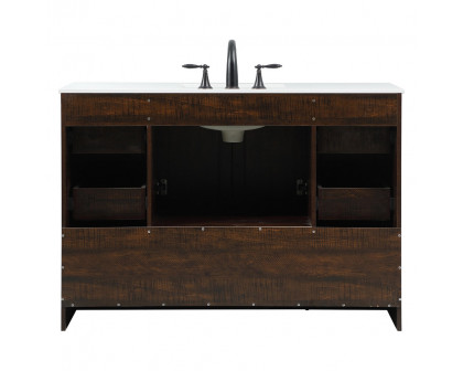 Elegant Bathroom Vanity - Espresso (VF2848EX)