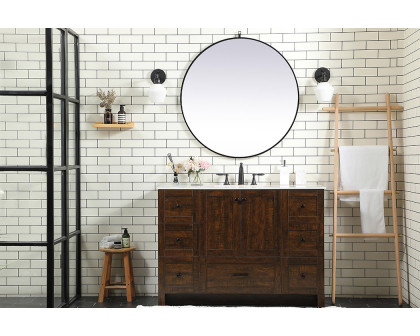 Elegant Bathroom Vanity - Espresso (VF2848EX)