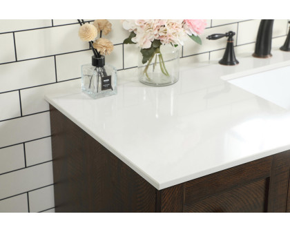 Elegant Bathroom Vanity - Espresso (VF2848EX)