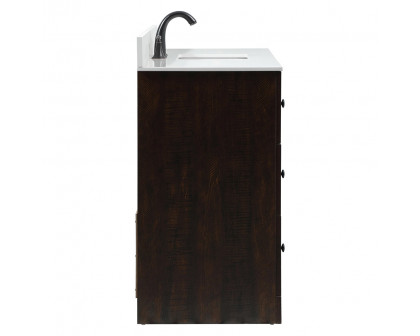 Elegant Bathroom Vanity - Espresso (VF2848EX-BS)