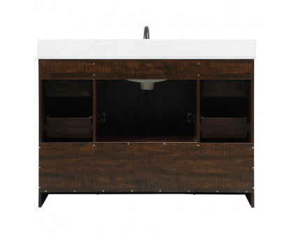 Elegant Bathroom Vanity - Espresso (VF2848EX-BS)